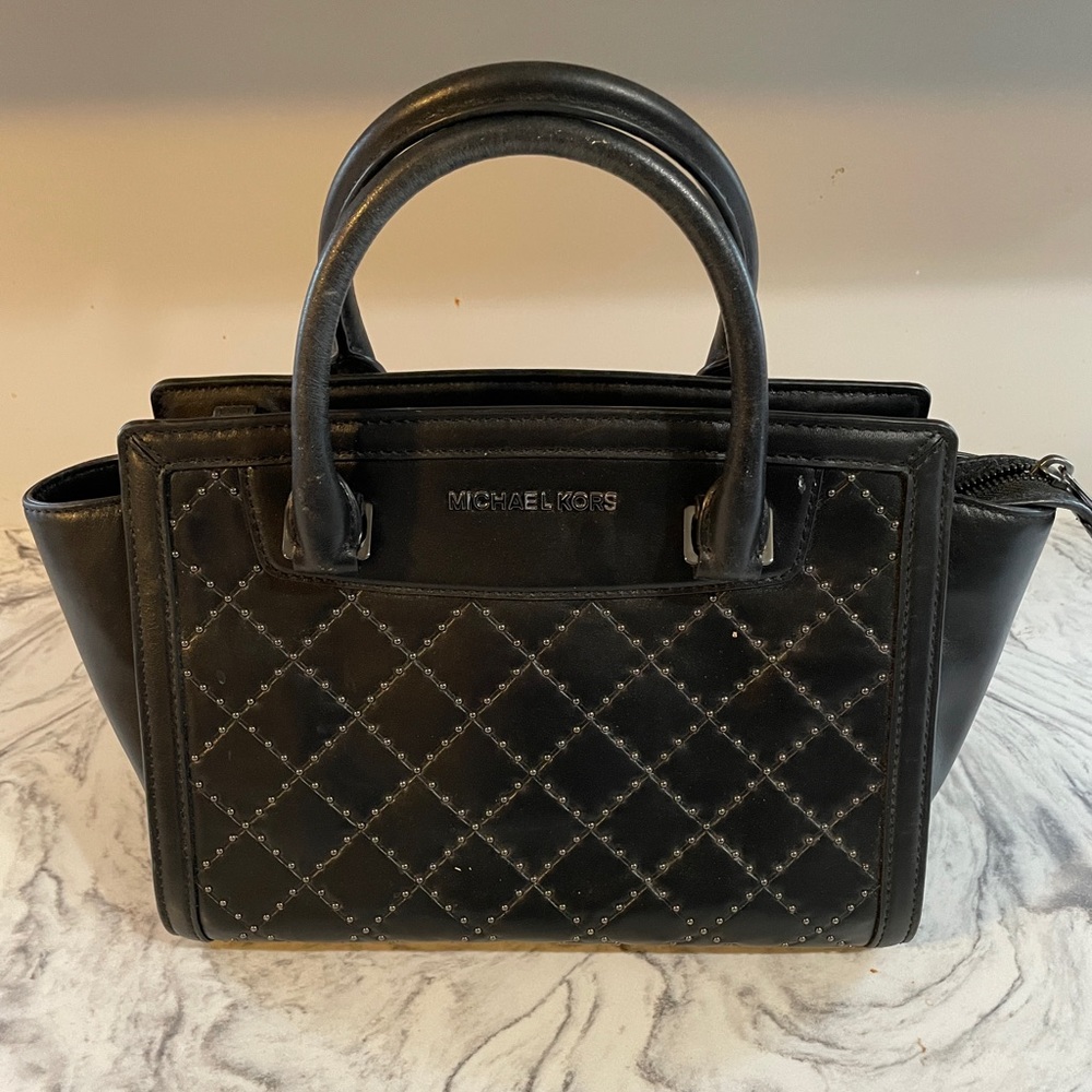 Michael Kors Studded Satchel